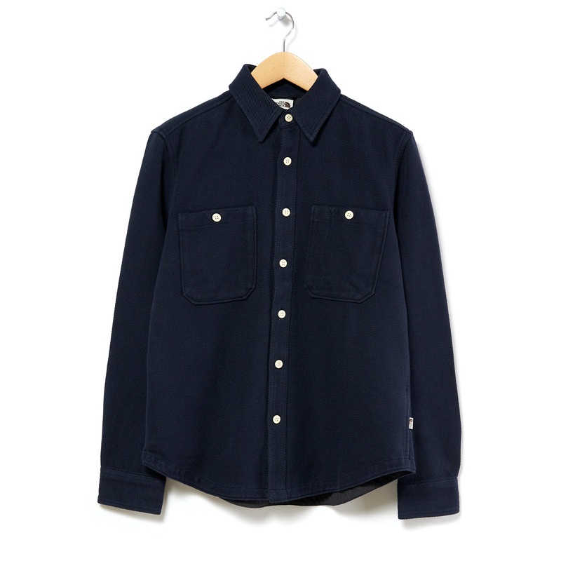 The North Face Valley Twill Men's Flannel Shirt - Aviator Navy