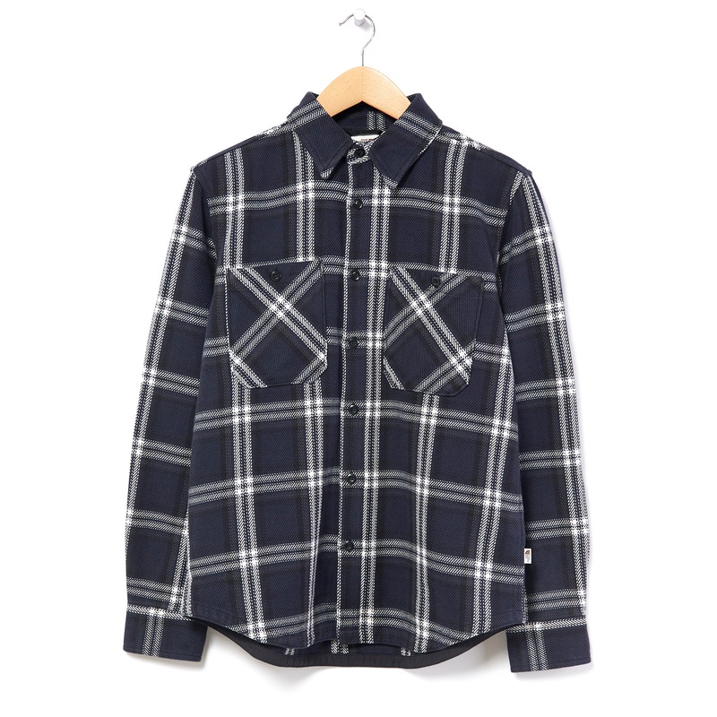 The North Face Valley Twill Men's Flannel Shirt - TNF Black