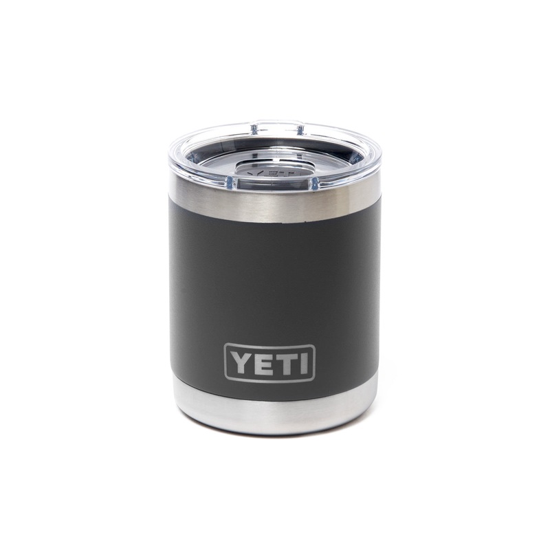 YETI Rambler 10oz Lowball - Charcoal