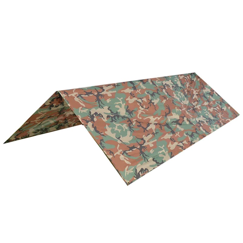 MFH Lightweight Basha Tent  Woodland
