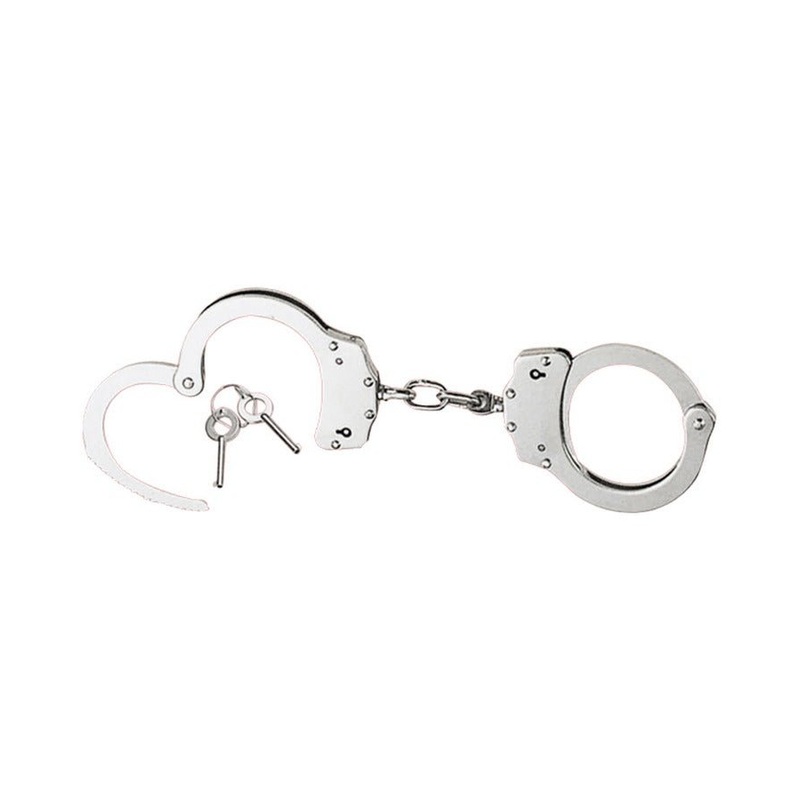 Heavy Duty Handcuffs with Welded Chain
