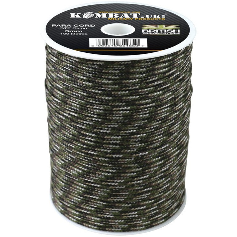 3mm - 100m BTP Paracord