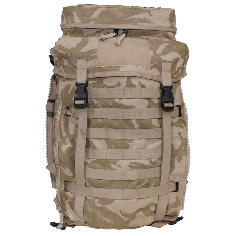 British Army 45L Desert DPM Backpack