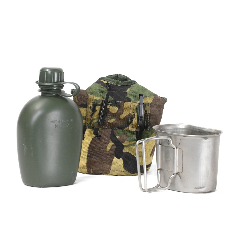 Dutch Water Bottle and Steel Cup 1L