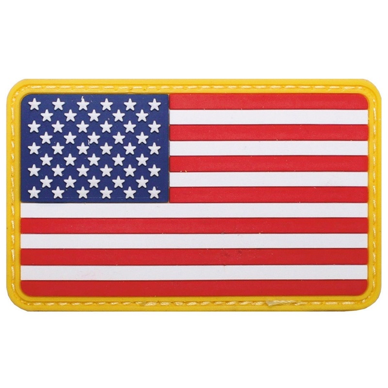 Hook And Loop Patch "USA Flag"
