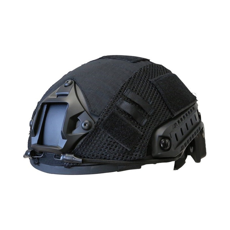 Tactical Fast Helmet Cover Black