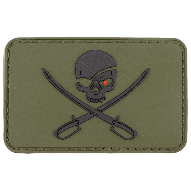 Velcro Patch "Skull with Swords"
