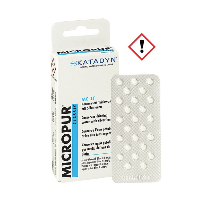 Water Purifying Tablets - Micropur Classic MC 1T