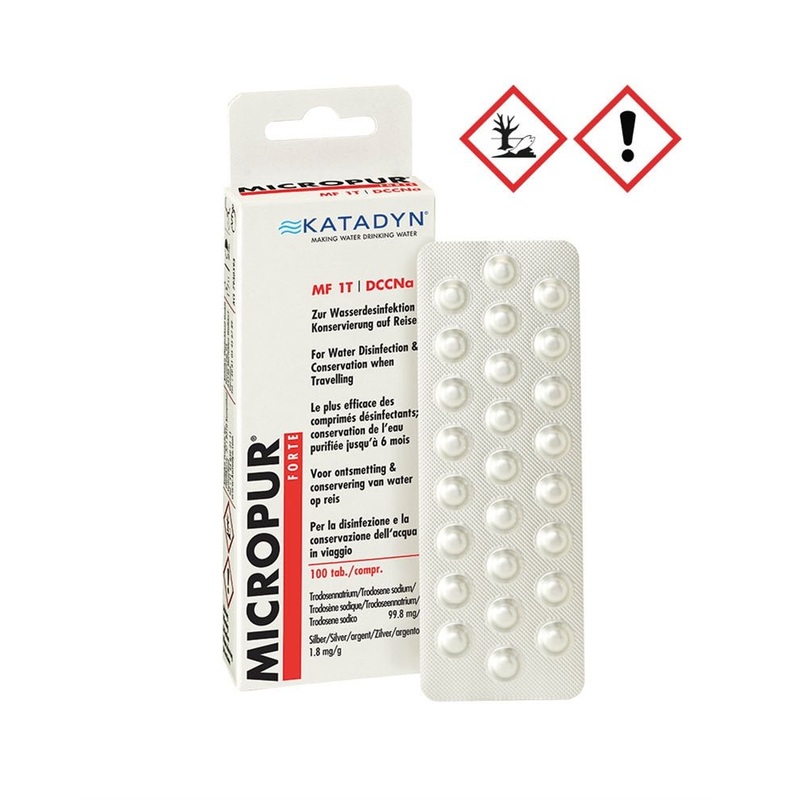 Water Purifying Tablets - Micropur Forte MF1