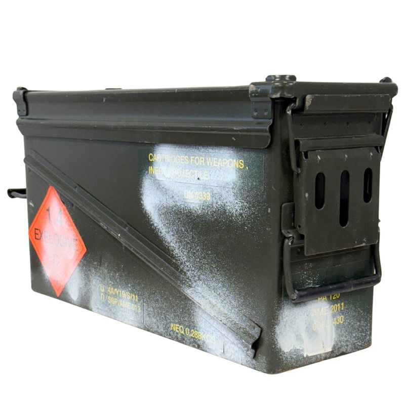 British Army PA120 40MM Ammo Box