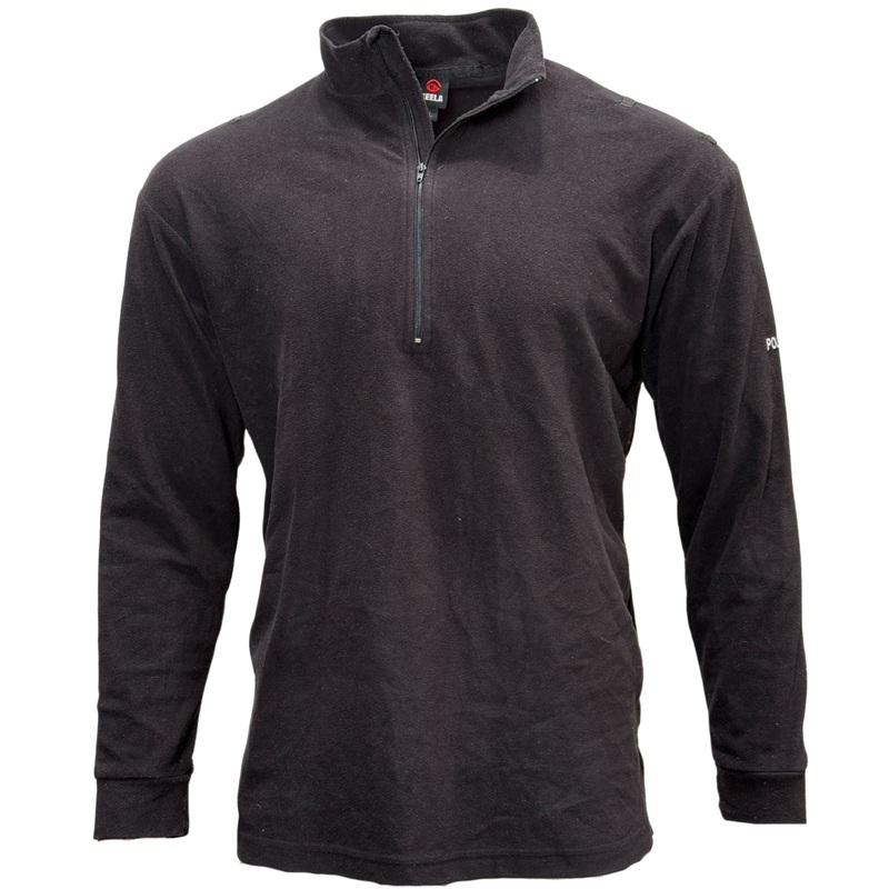 British Police Black Fleece Top