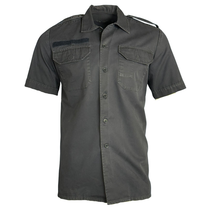 Dutch Army Navy Military Shirt - Short Sleeve